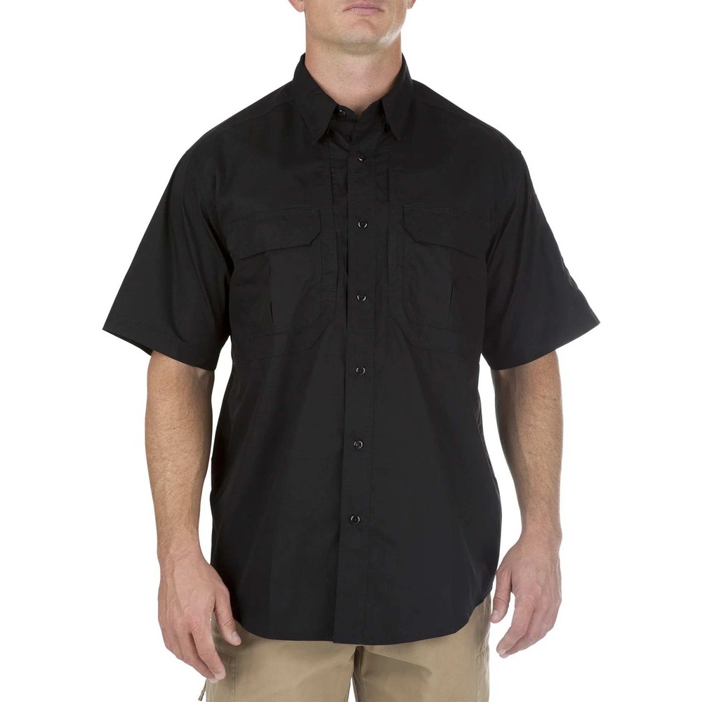5.11 Tactical Mens Taclite Pro S/S Shirt 4XL Tall Dark Navy Ripstop 71175TABR